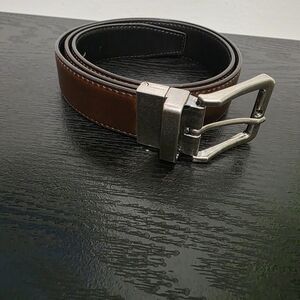 Men's Brown Leather Belt